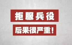 不得升学、不得录用为公务员！四川宜宾：男子拒服兵役被除名，受7项处罚！