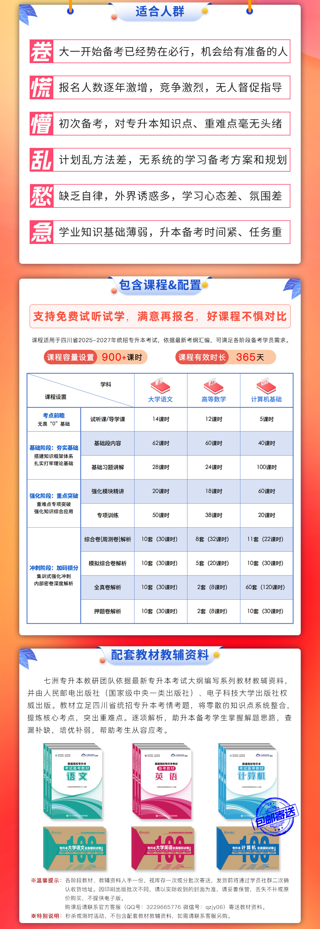 2025-2027年(四川省)统招专升本网课﹣文科【语文+英语+计算机基础】深度系统班